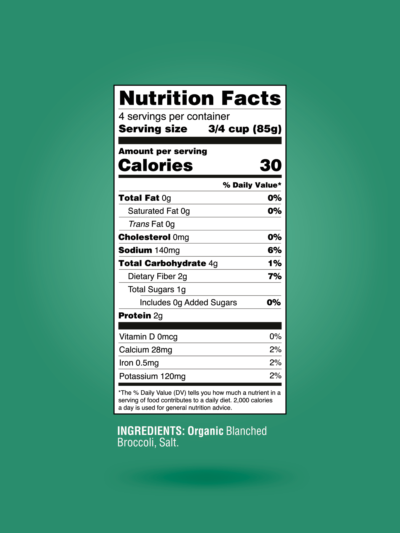 Nutrition & Ingredients